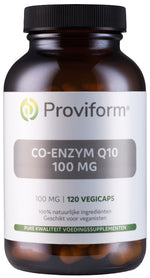 Proviform Co enzym Q10 100mg 120.00 Vegetarische capsules