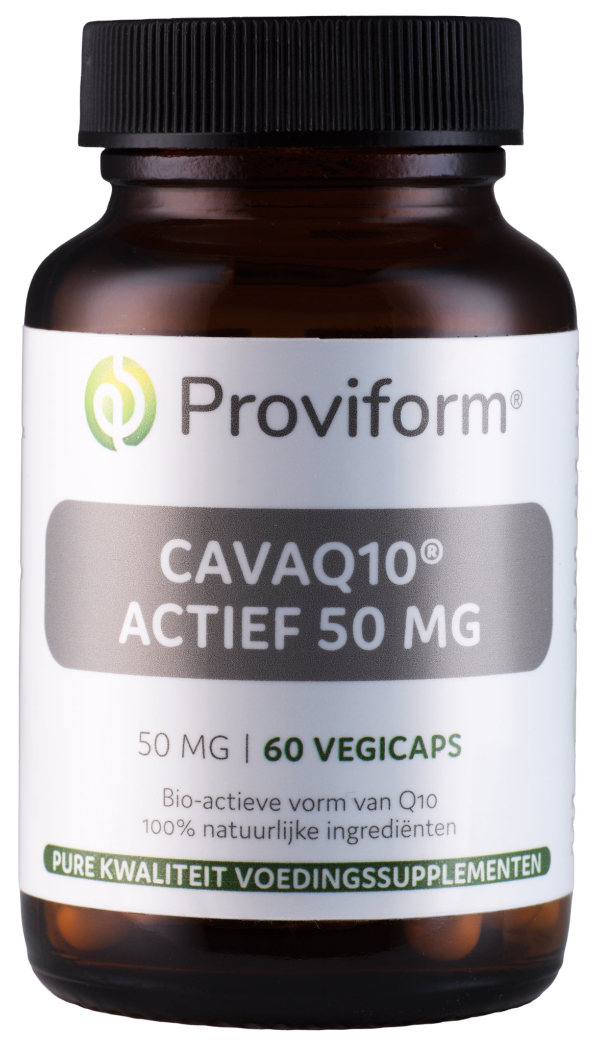 Proviform CavaQ10 actief 50mg 60.00 Vegetarische capsules