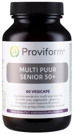 Proviform Multi puur senior 50+ 60.00 Vegetarische capsules