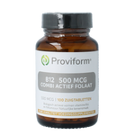 Proviform Vitamine B12 500mcg combi actief folaat 100.00 Zuigtabletten