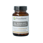 Proviform Vitamine B12 10.000mcg combi actief folaat 60.00 Zuigtabletten