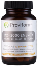 Proviform Vitamine B12 5000mcg energy 60.00 Zuigtabletten