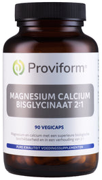 Proviform Magnesium calcium bisglycinaat 2:1 & D3 90.00 Vegetarische capsules