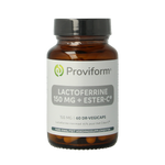 Proviform Lactoferrine puur 150mg + ester C 60.00 Vegetarische capsules