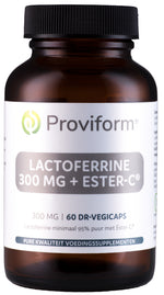 Proviform Lactoferrine puur 300mg + ester C 60.00 Vegetarische capsules