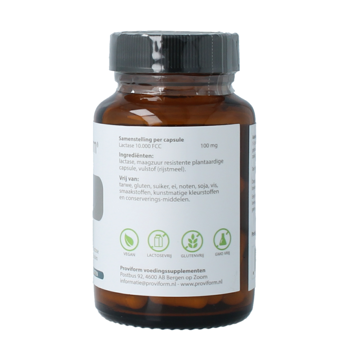 Proviform Lactase 10.000 FCC 60.00 Vegetarische capsules