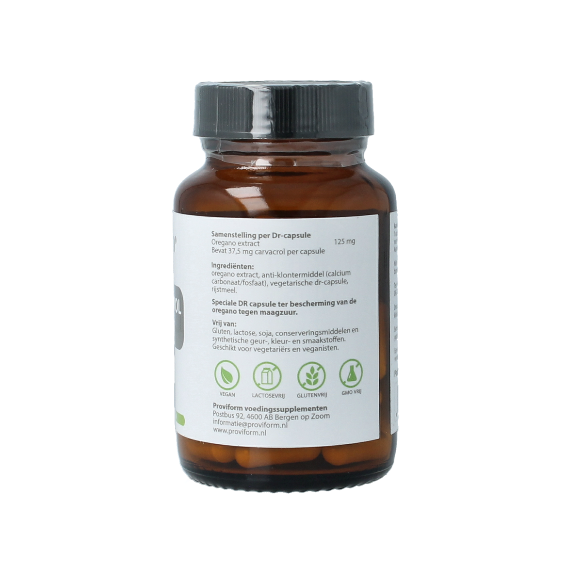 Proviform Oregano carvacrol extract 60.00 Vegetarische capsules