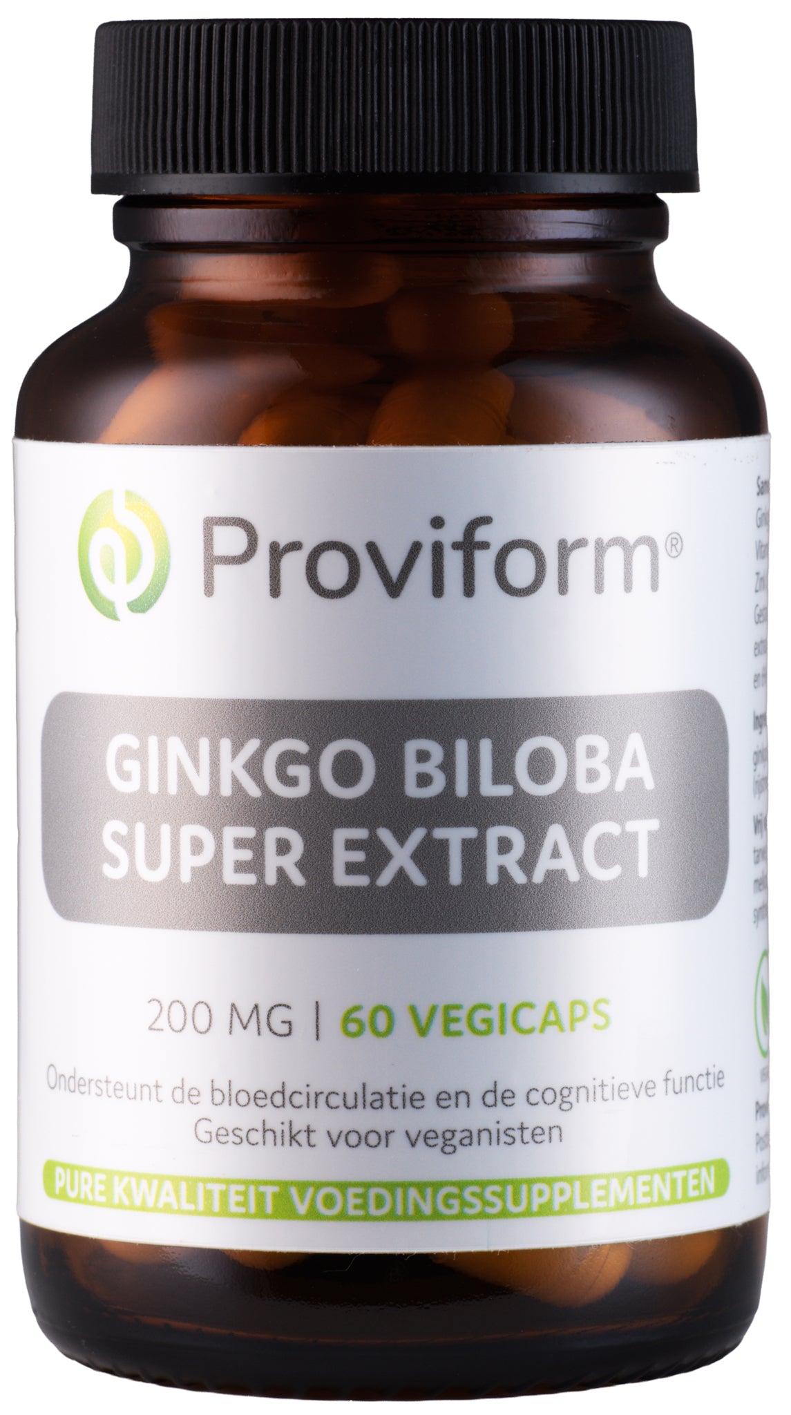 Proviform Ginkgo biloba super extract 200mg 60.00 Vegetarische capsules