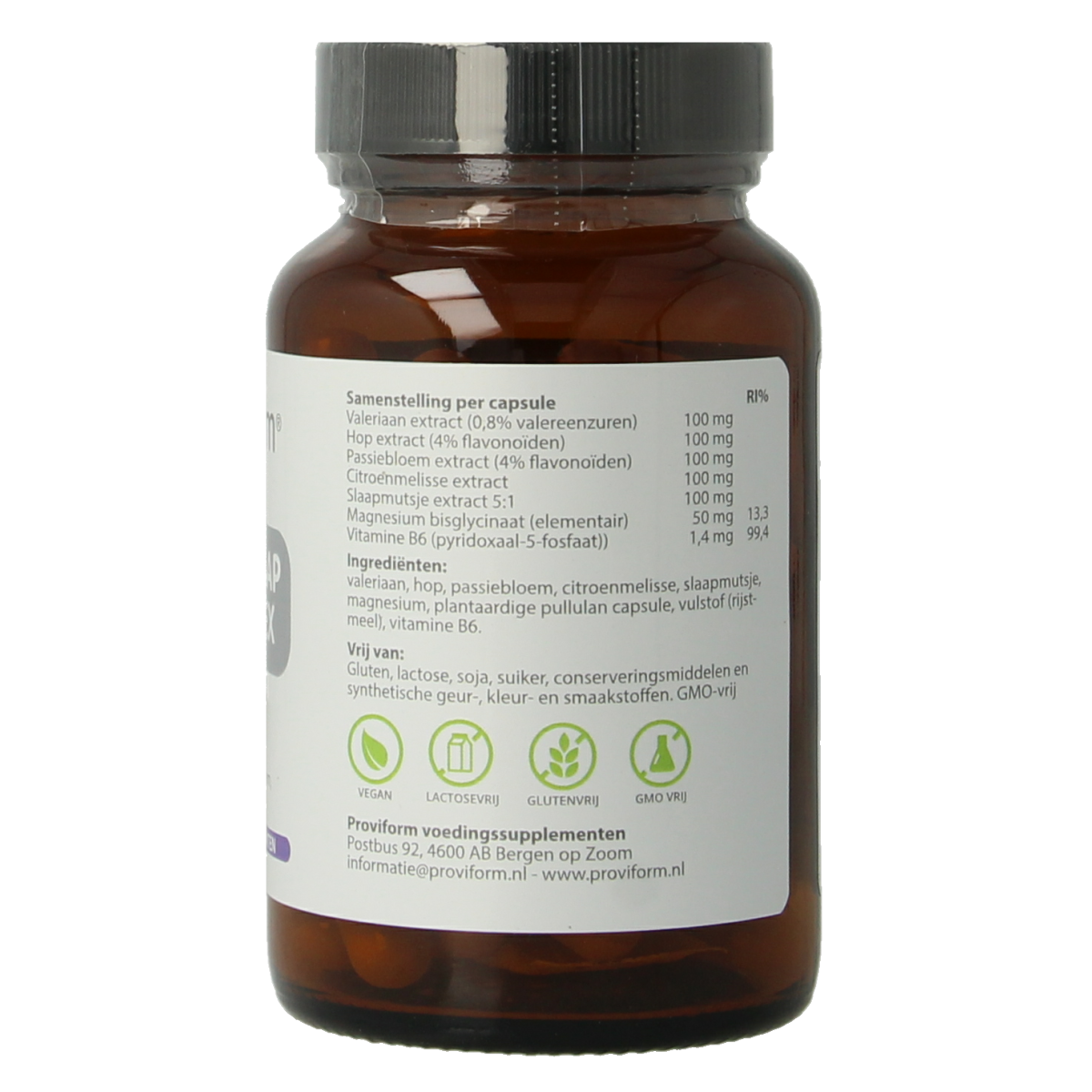 Proviform Valeriaan slaap relax complex 60.00 Vegetarische capsules