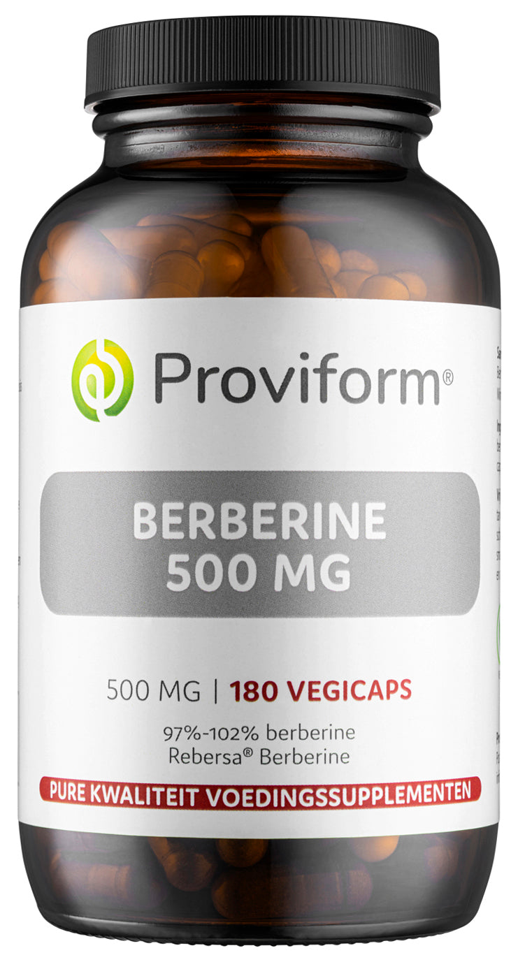 Proviform Berberine 500mg Rebersa 180.00 Vegetarische capsules