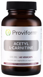 Proviform Acetyl-L-Carnitine 500mg 60.00 Vegetarische capsules