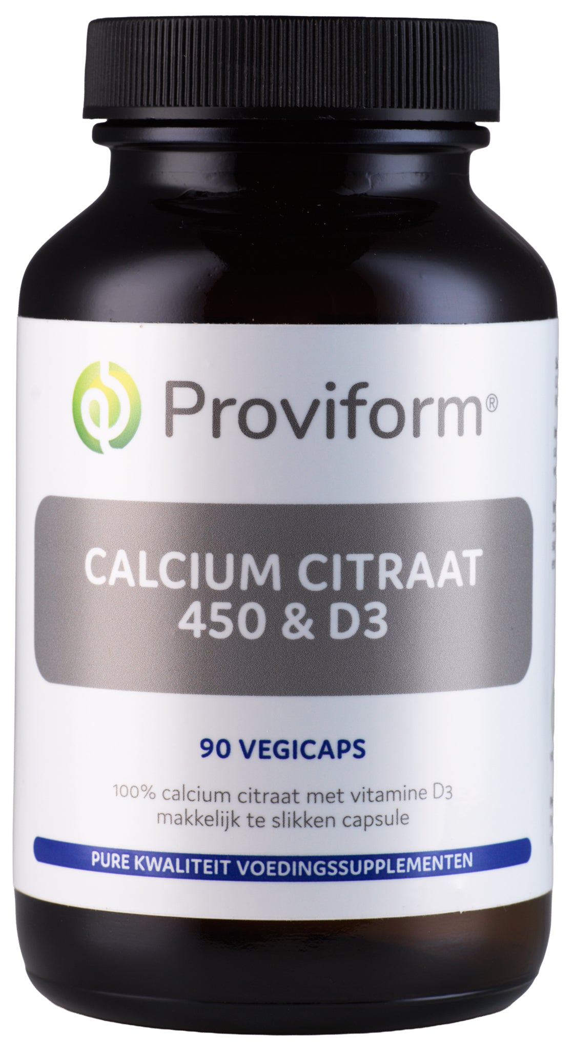 Proviform Calcium citraat 450 & D3 90.00 Vegetarische capsules