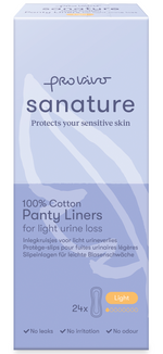 Sanature Pro vivo incontinentie inlegkruisjes light  24.00 Stuks