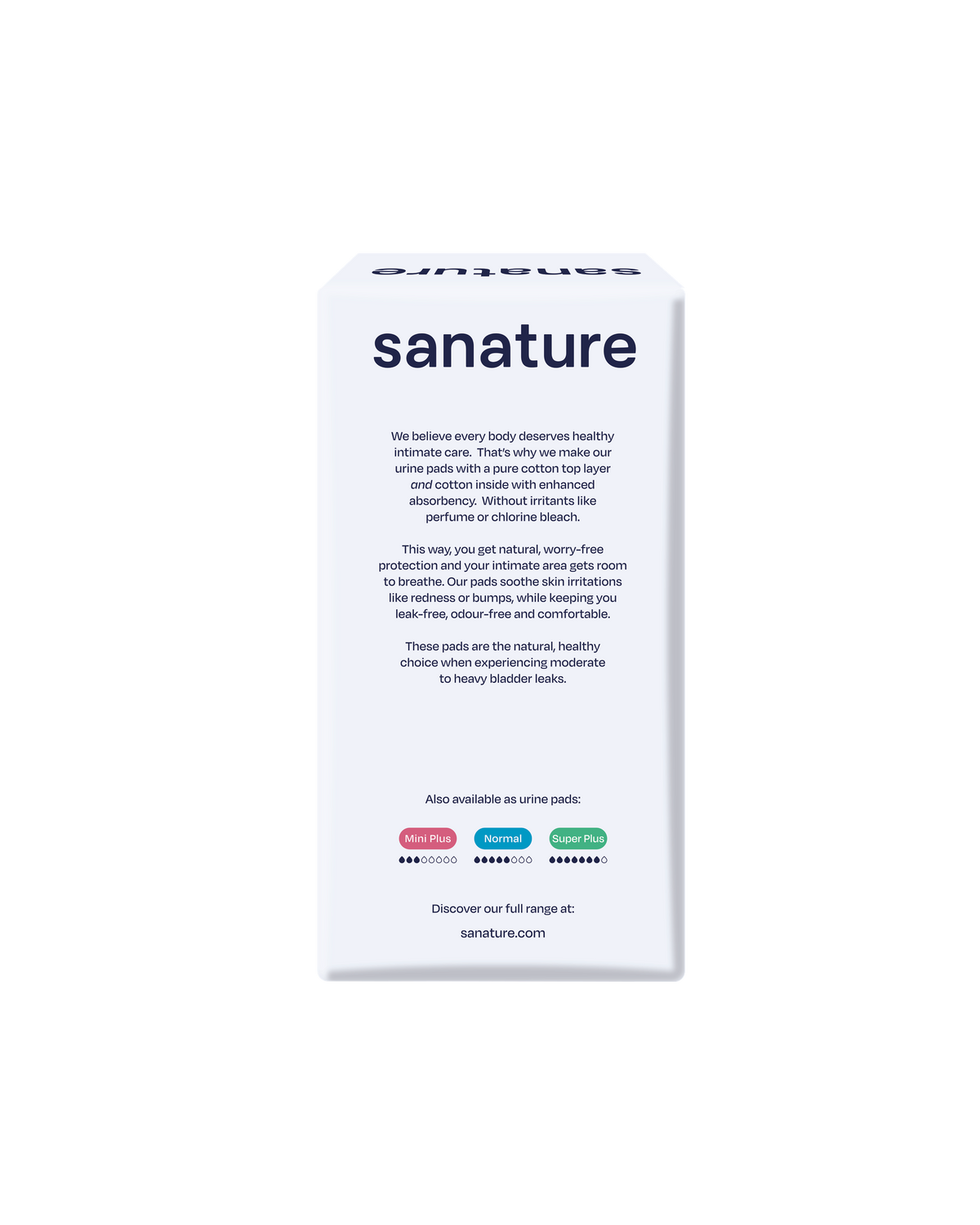 Sanature Pro vivo katoen incontinentie verband super 12.00 Stuks