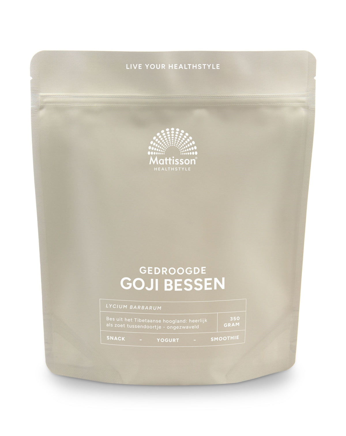 Mattisson Goji bessen gedroogd 350.00 Gram