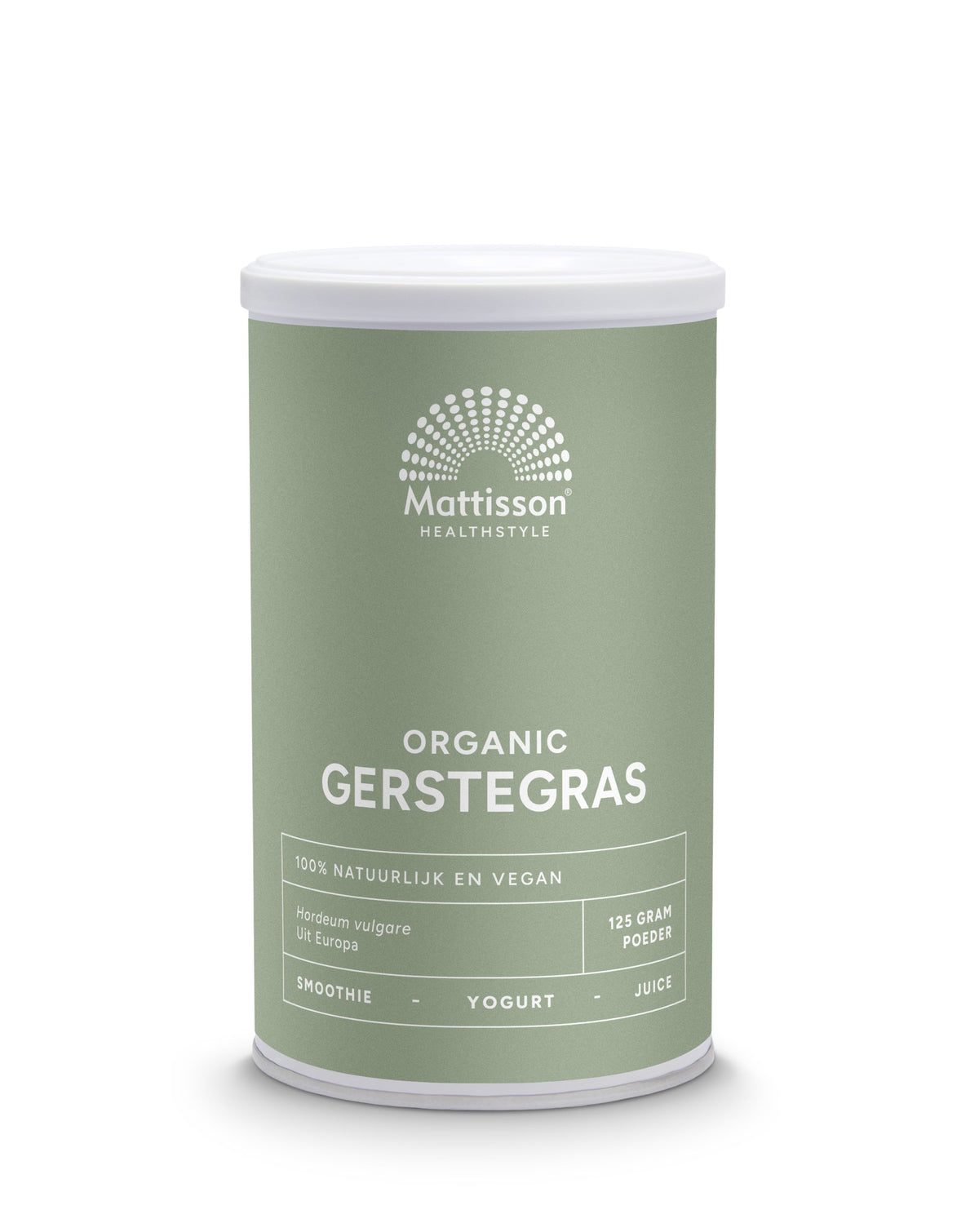 Mattisson Gerstegras barley grass Europa bio 125.00 Gram