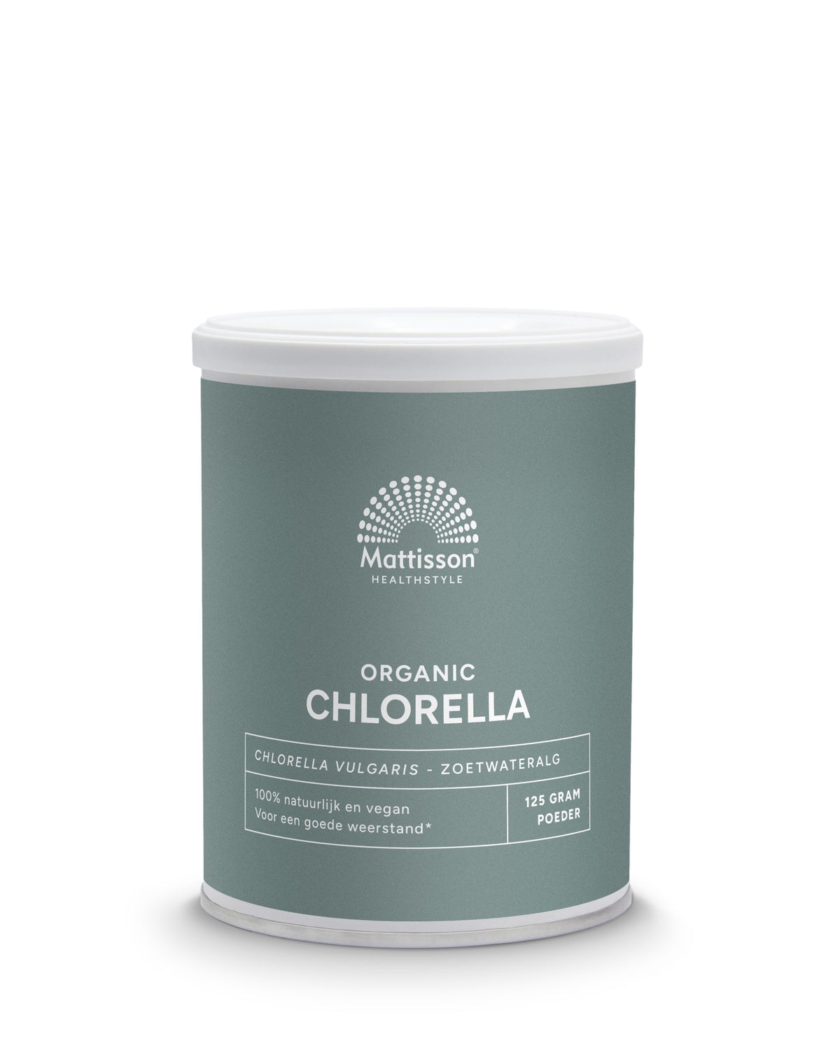 Mattisson Chlorella poeder bio 125.00 Gram