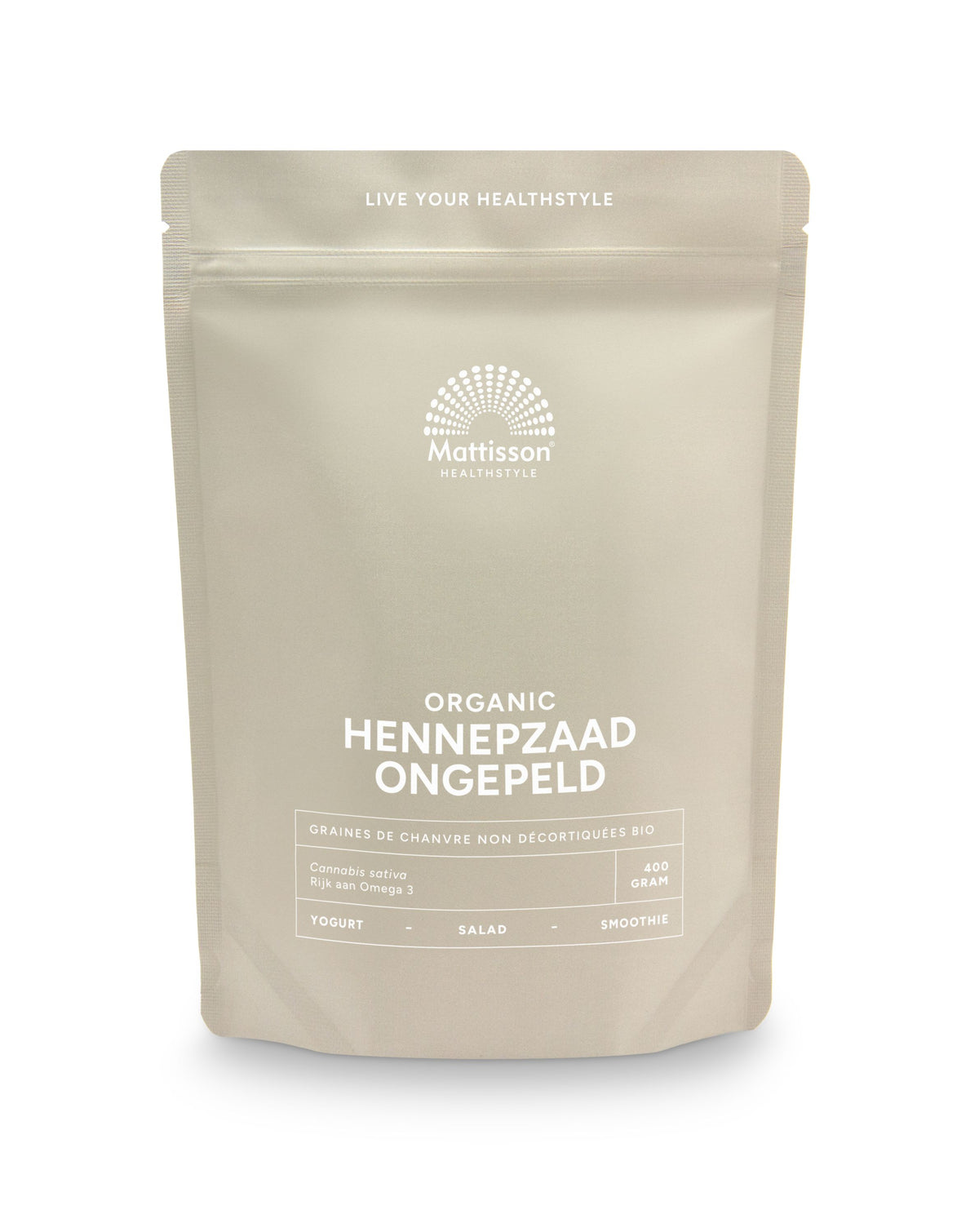 Mattisson Hennepzaad ongepeld bio 400.00 Gram