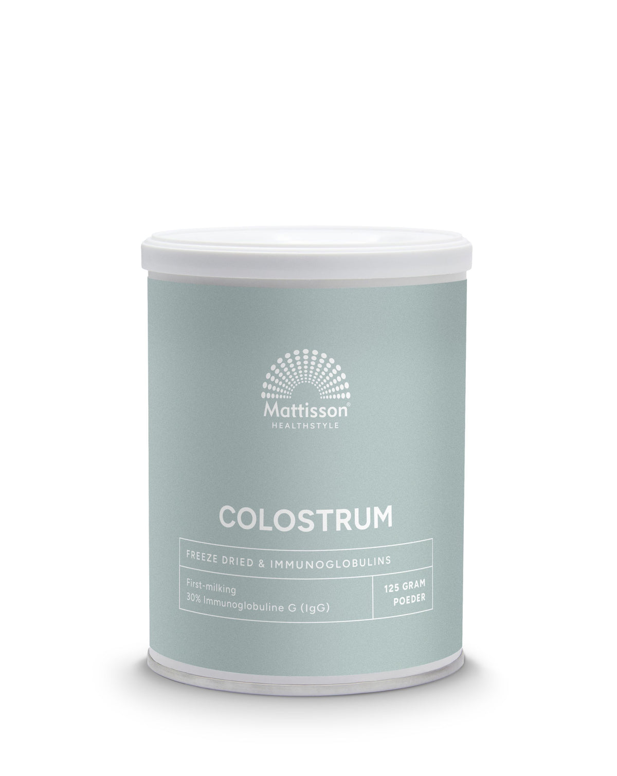 Mattisson Colostrum poeder 30% IgG 125.00 Gram