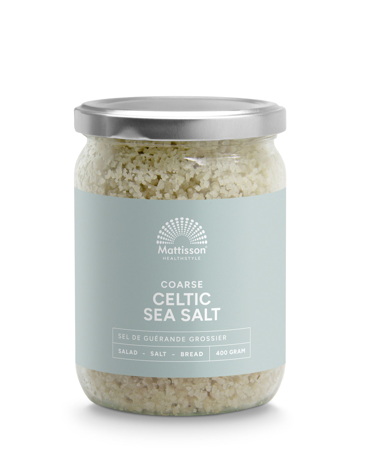Mattisson Keltisch zeezout celtic sea salt grof 400.00 Gram