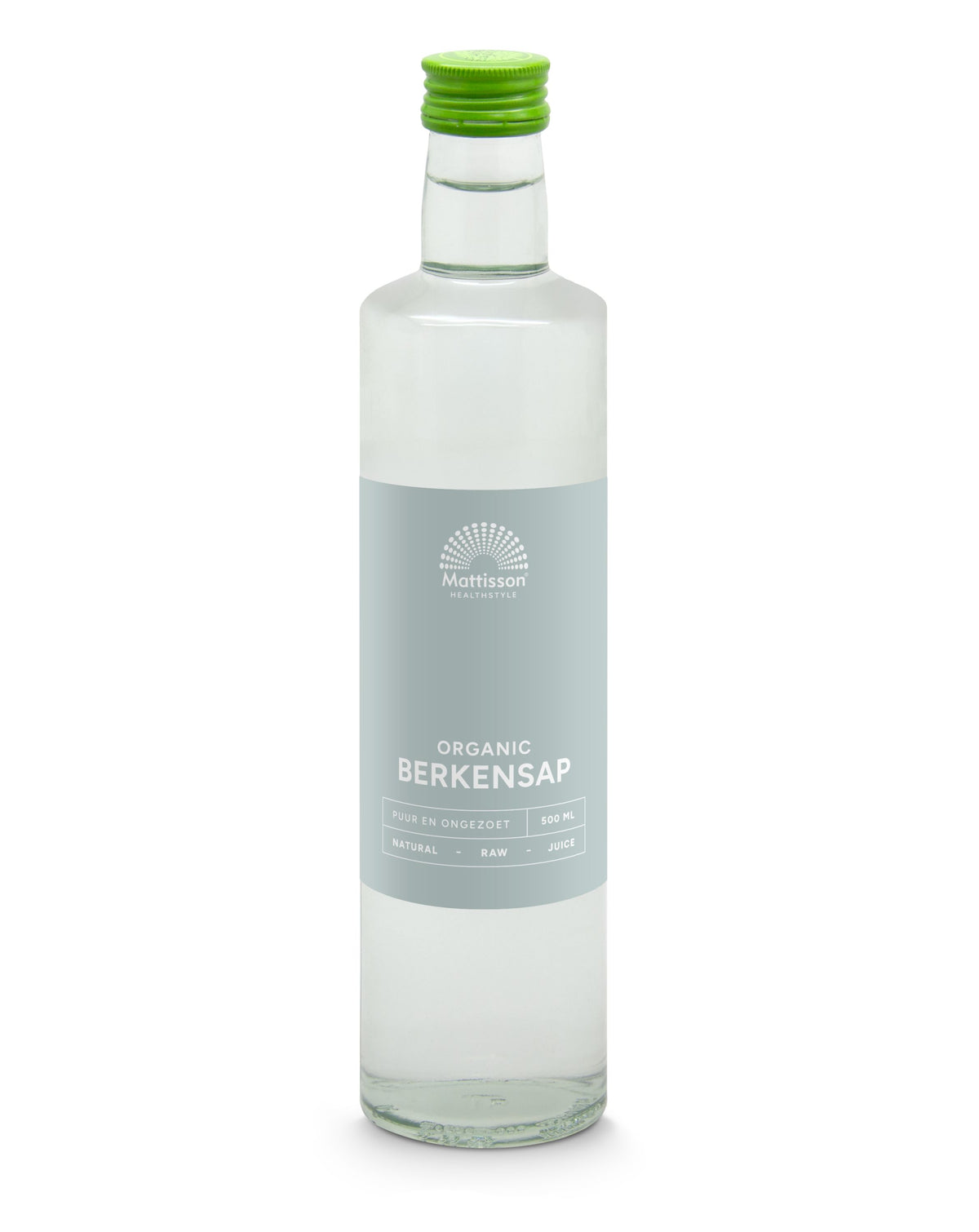 Mattisson Absolute berkensap 100% puur sap bio raw 500.00 Milliliter