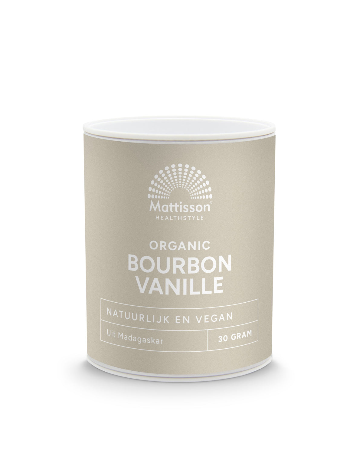Mattisson Bourbon vanille poeder bio 30.00 Gram