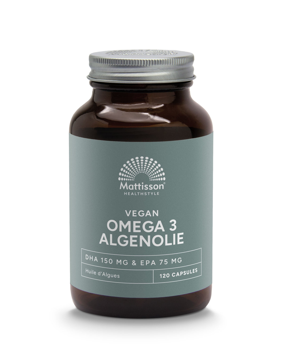 Mattisson Vegan omega 3 algenolie DHA 150mg EPA 75mg 120.00 Vegetarische capsules