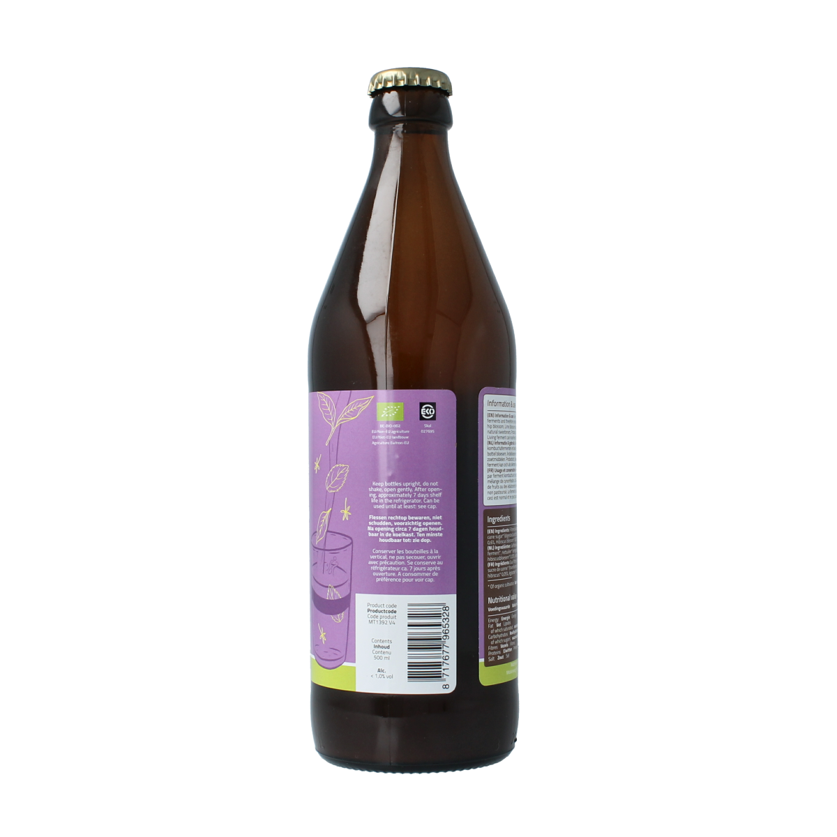 Mattisson Kombucha green tea blossom bio 500.00 Milliliter