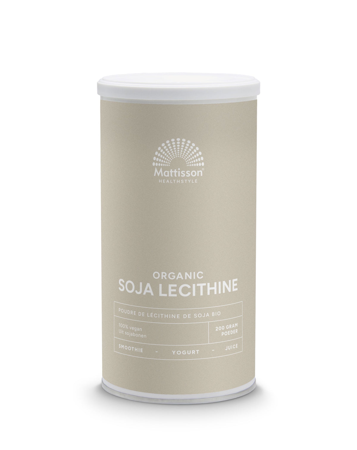 Mattisson Soja lecithine poeder bio 200.00 Gram