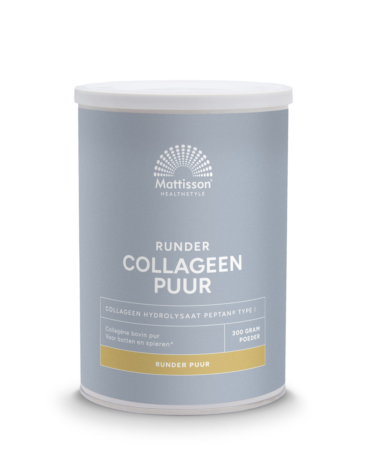 Mattisson Runder collageen poeder Peptan 300 Gram