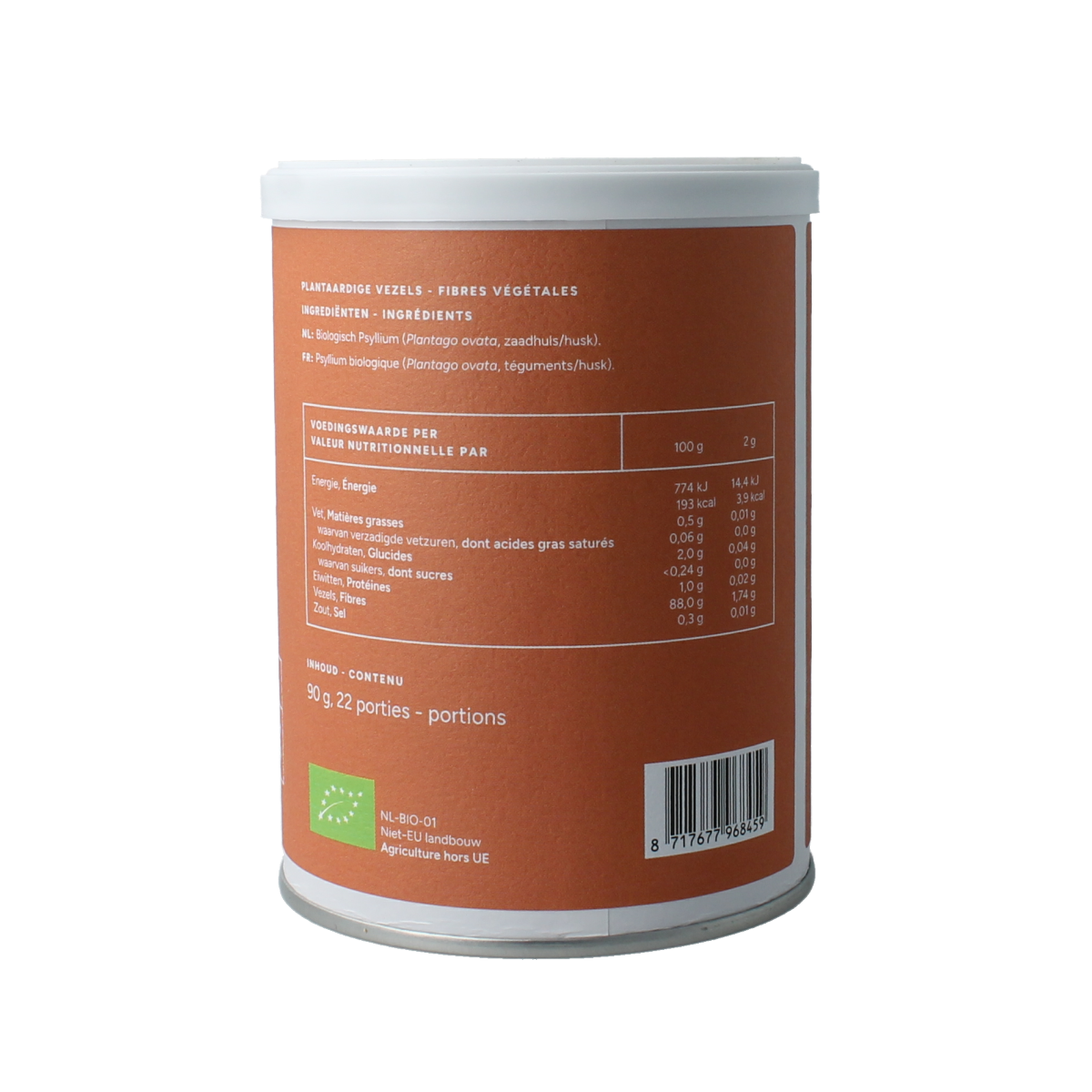 Mattisson Psyllium vezels bio 90.00 Gram