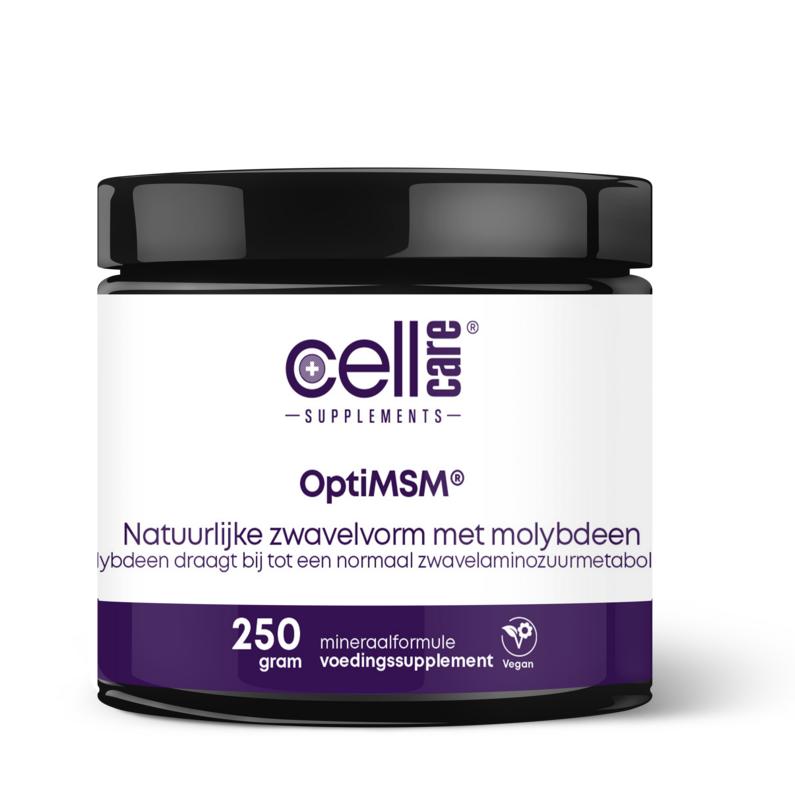 CellCare MSM met molybdeen 250.00 Gram