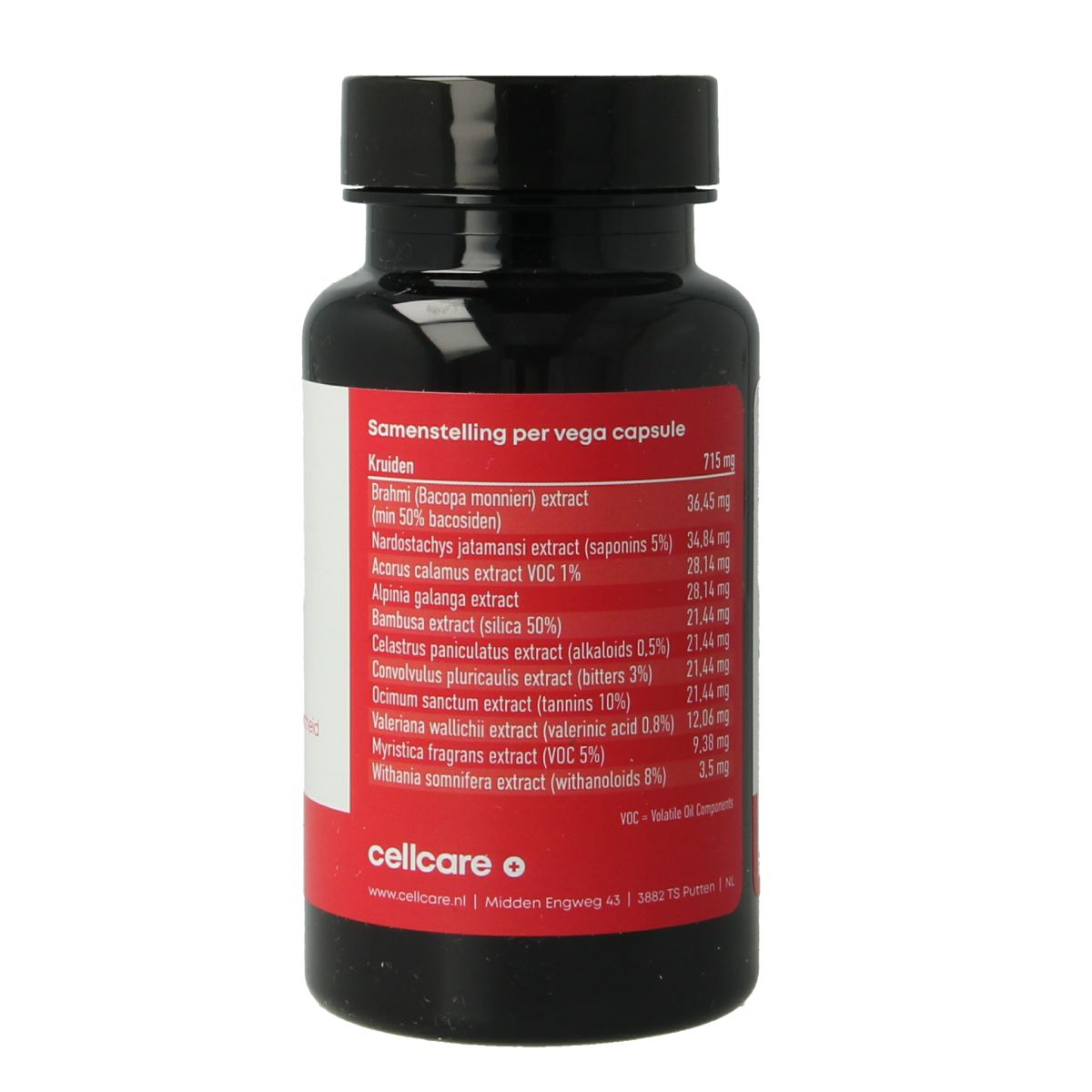 CellCare Veda calm 60.00 Capsules