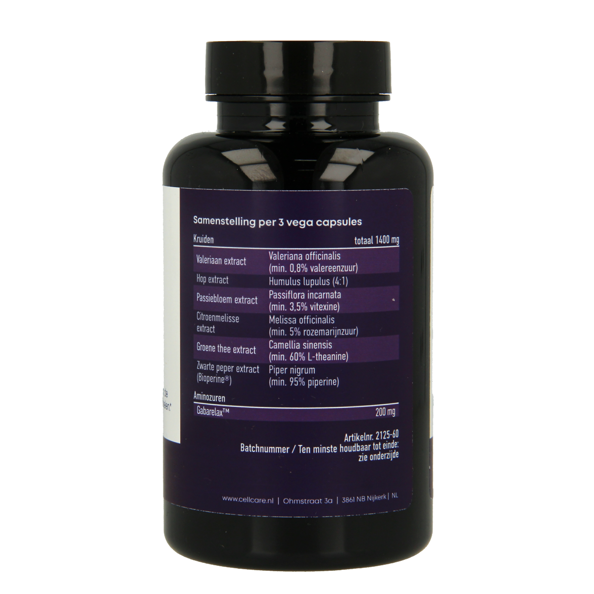 CellCare Gaba essentials 60.00 Capsules