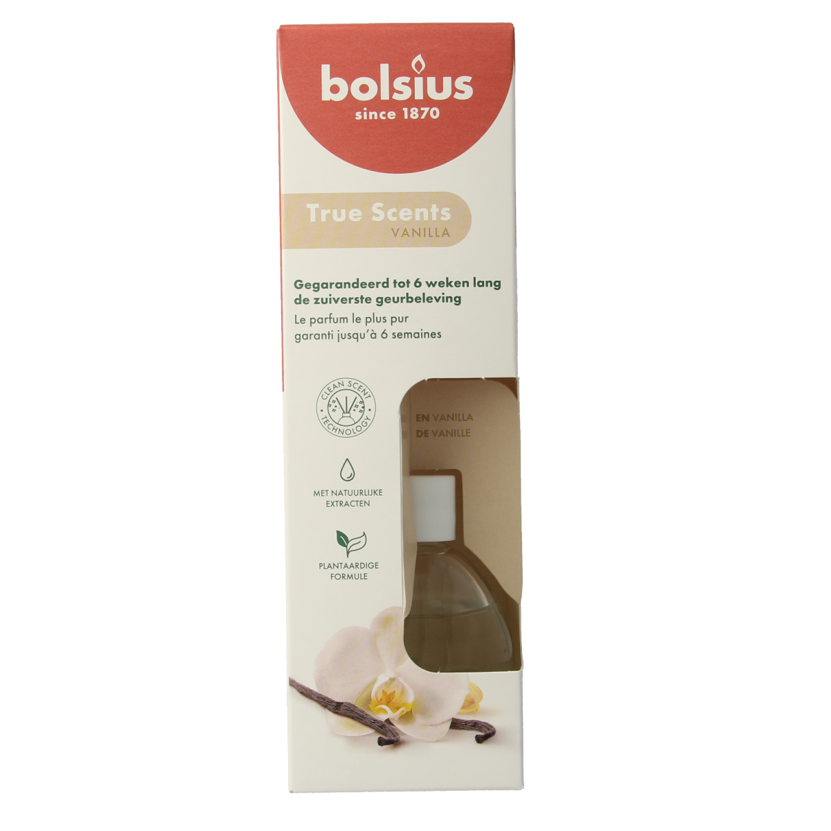 Bolsius True Scents geurverspreider vanilla 60.00 Milliliter