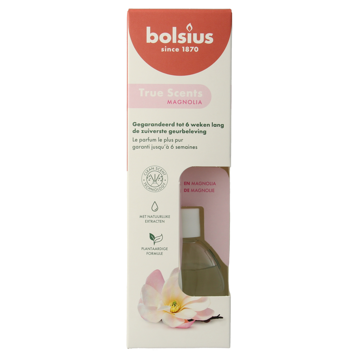 Bolsius True Scents geurverspreider magnolia 60.00 Milliliter