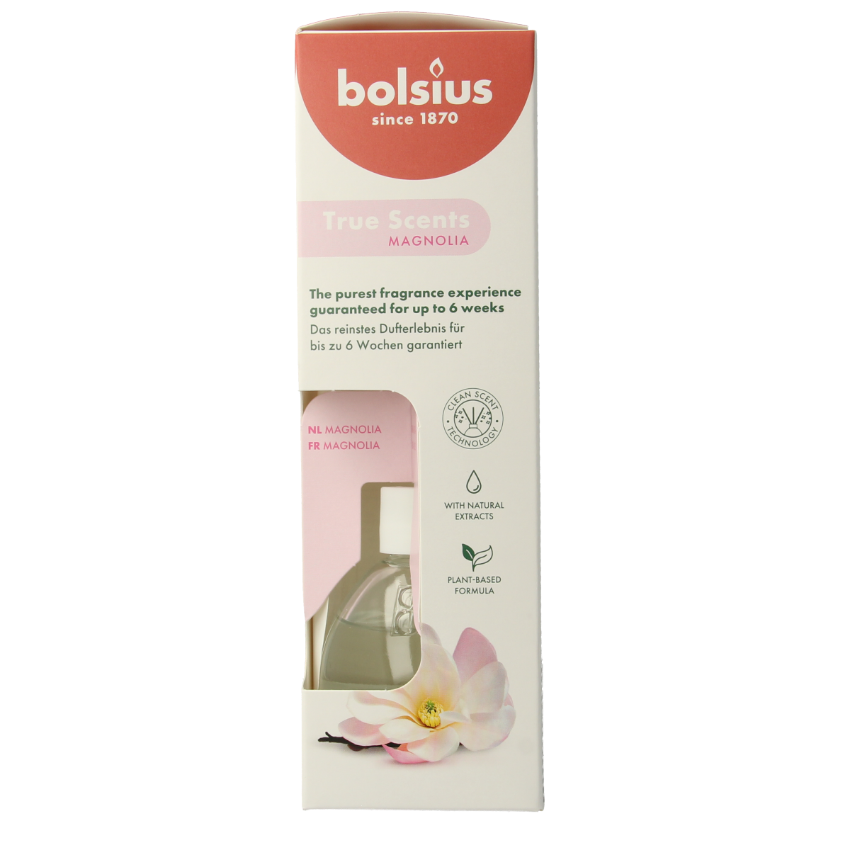 Bolsius True Scents geurverspreider magnolia 60.00 Milliliter