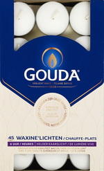 Gouda Waxinelicht 6 uur wit 45.00 Stuks