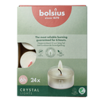 Bolsius Crystal Lights 6 uur doos 24 Stuks