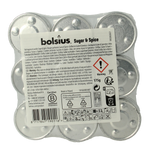 Bolsius Geurtheelicht multi colour brick 18 sugar & spice 18.00 Stuks
