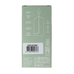 Bolsius Stompkaars 120/58 white silver 1 Stuks