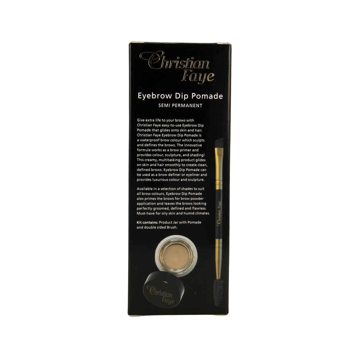 Christian Faye Eyebrow dip pomade taupe 4.50 Milliliter