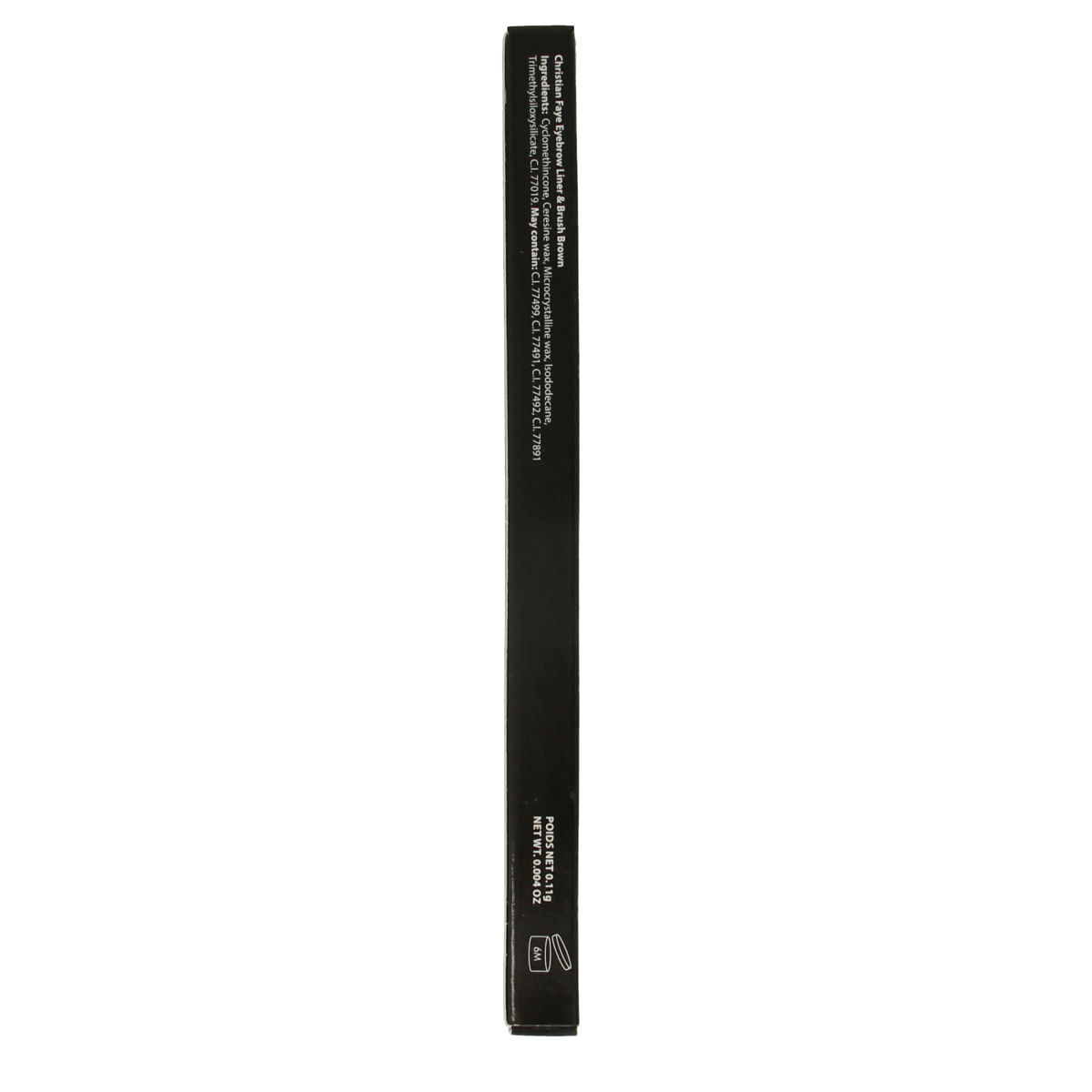 Christian Faye Eyebrow liner & brush dark brown 0.11 Gram