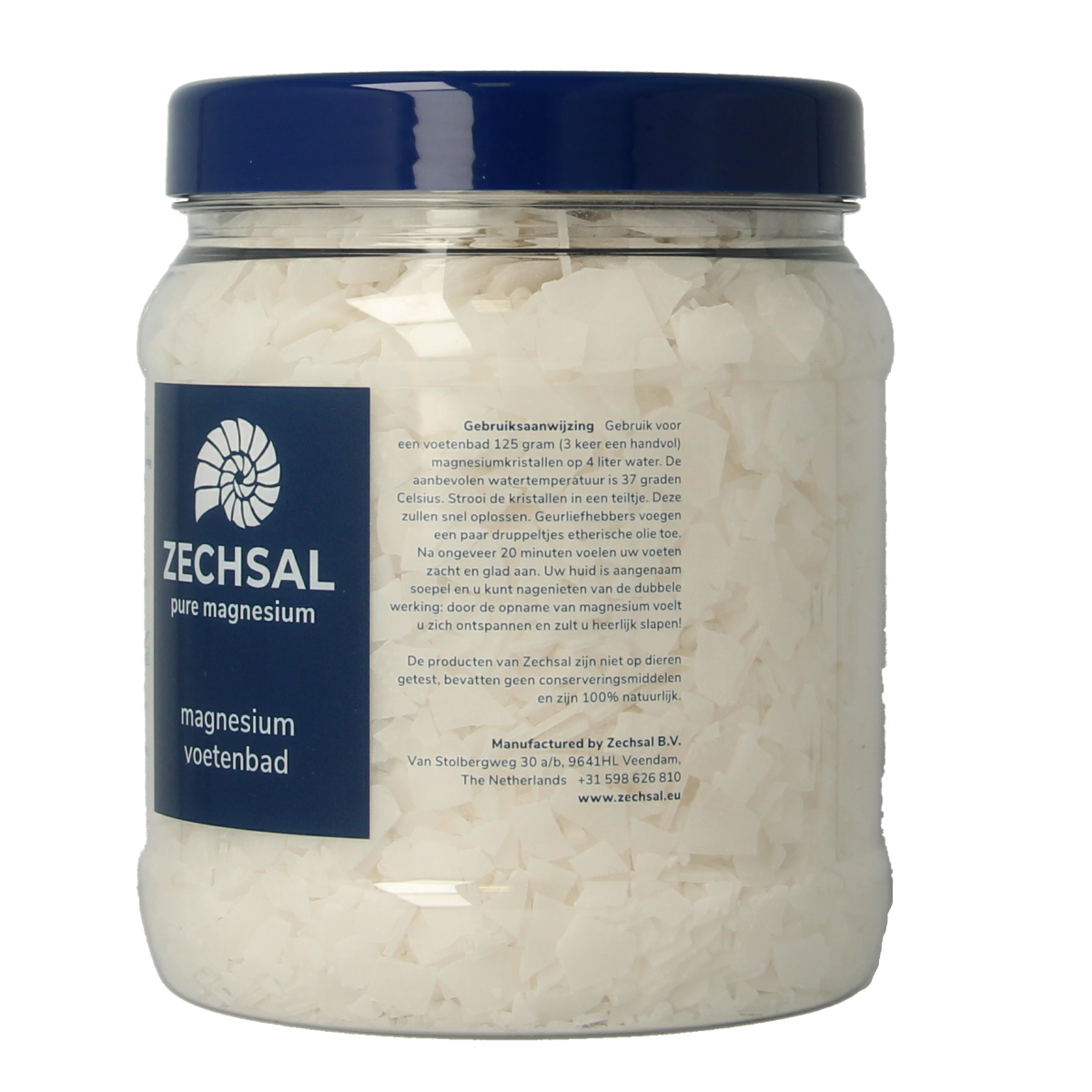Zechsal Magnesium voetbadzout 750.00 Gram