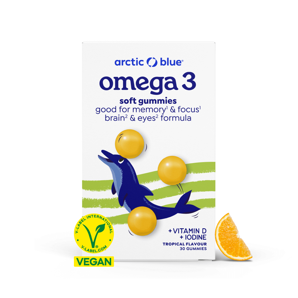 Arctic Blue Omega 3 gummy vegan 30.00 Gummies