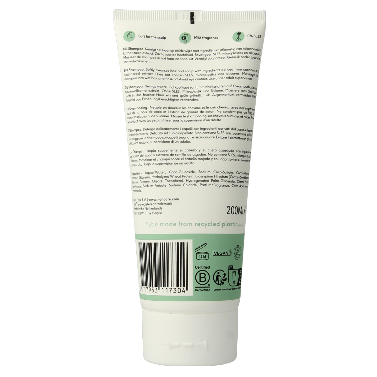 Naif Baby & kids nourishing shampoo 200.00 Milliliter