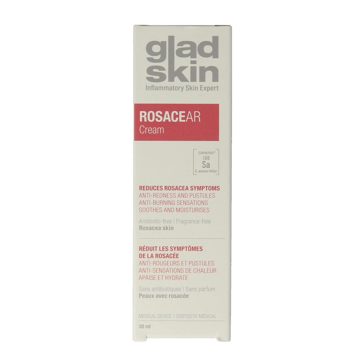 Gladskin Rosacear cream 30.00 Milliliter
