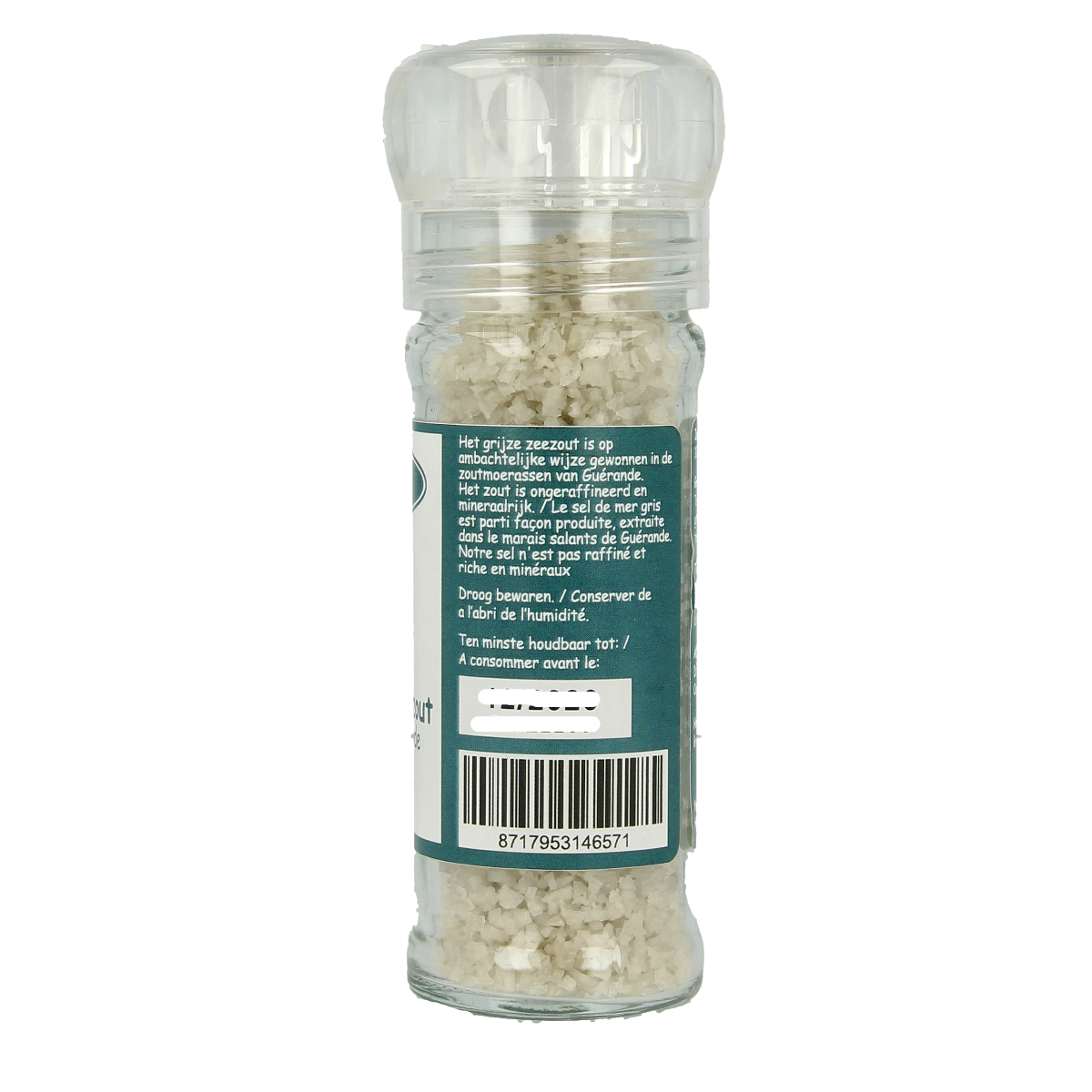 Salterra Keltisch zeezout grof droog strooimolen 70.00 Gram