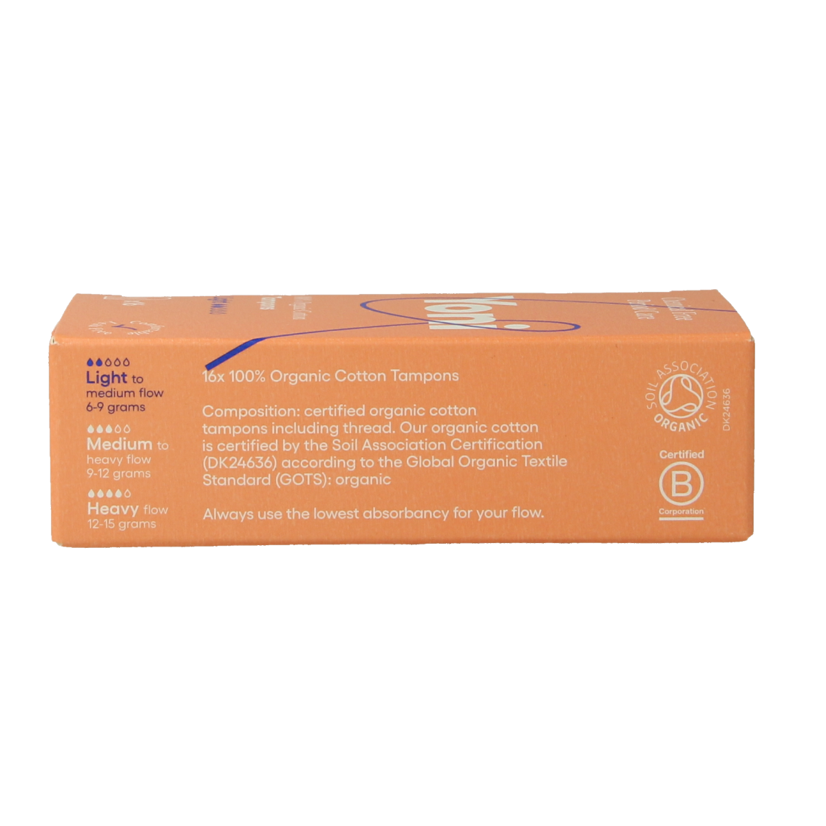 Yoni Tampons light 16.00 Stuks