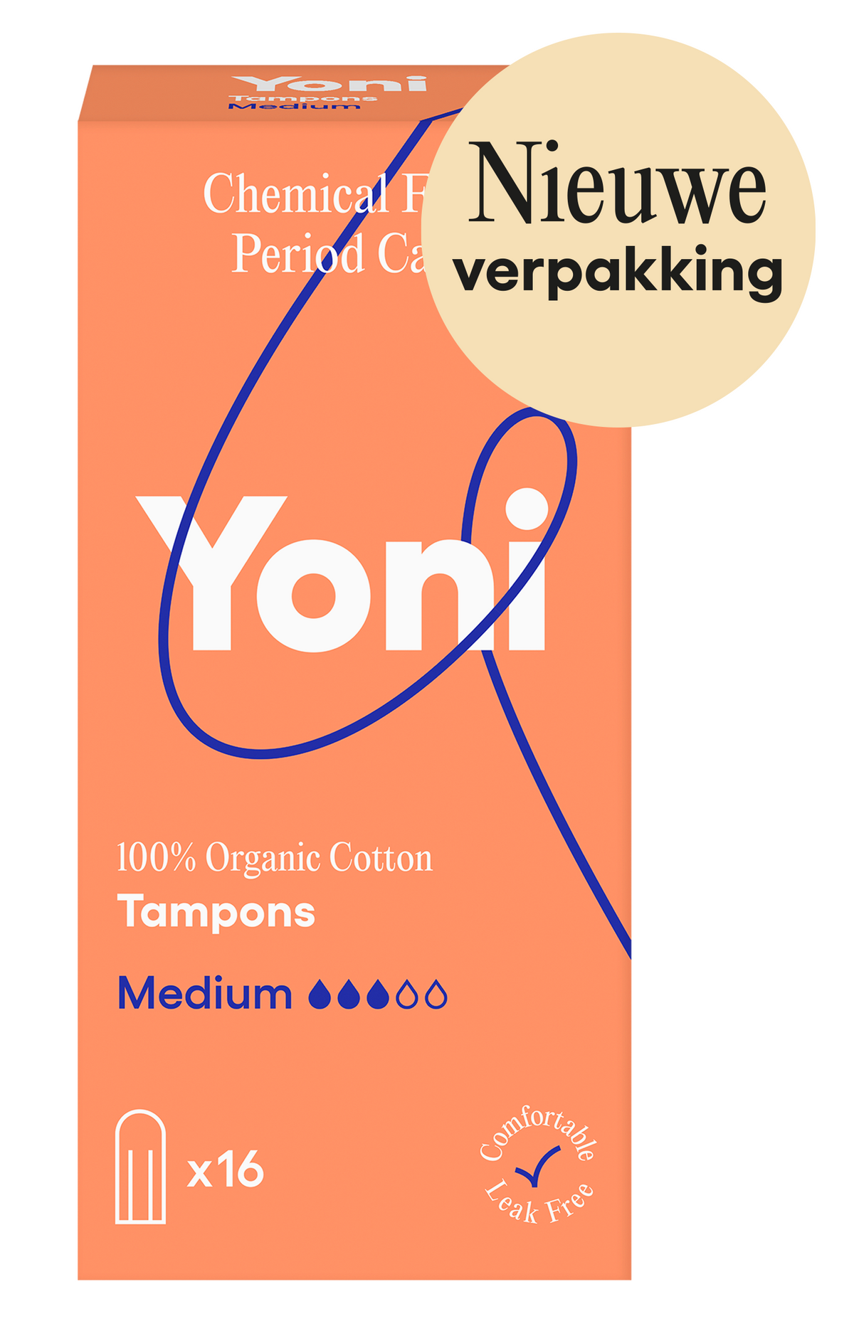 Yoni Tampons medium 16.00 Stuks